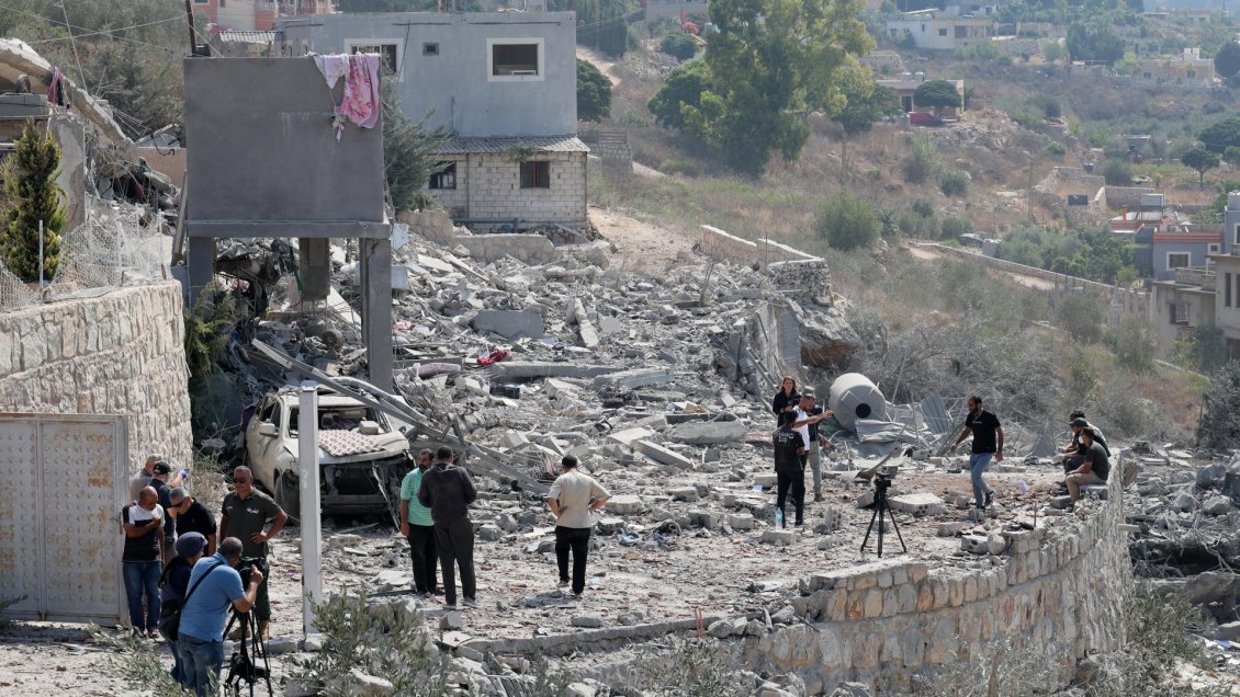 Once muertos, 19 heridos y cientos de desplazados dejan nuevos ataques de Israel al Líbano