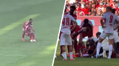 ¡Tremendo susto! Musiala se desmayó en pleno amistoso de Bayern Munich por el calor
