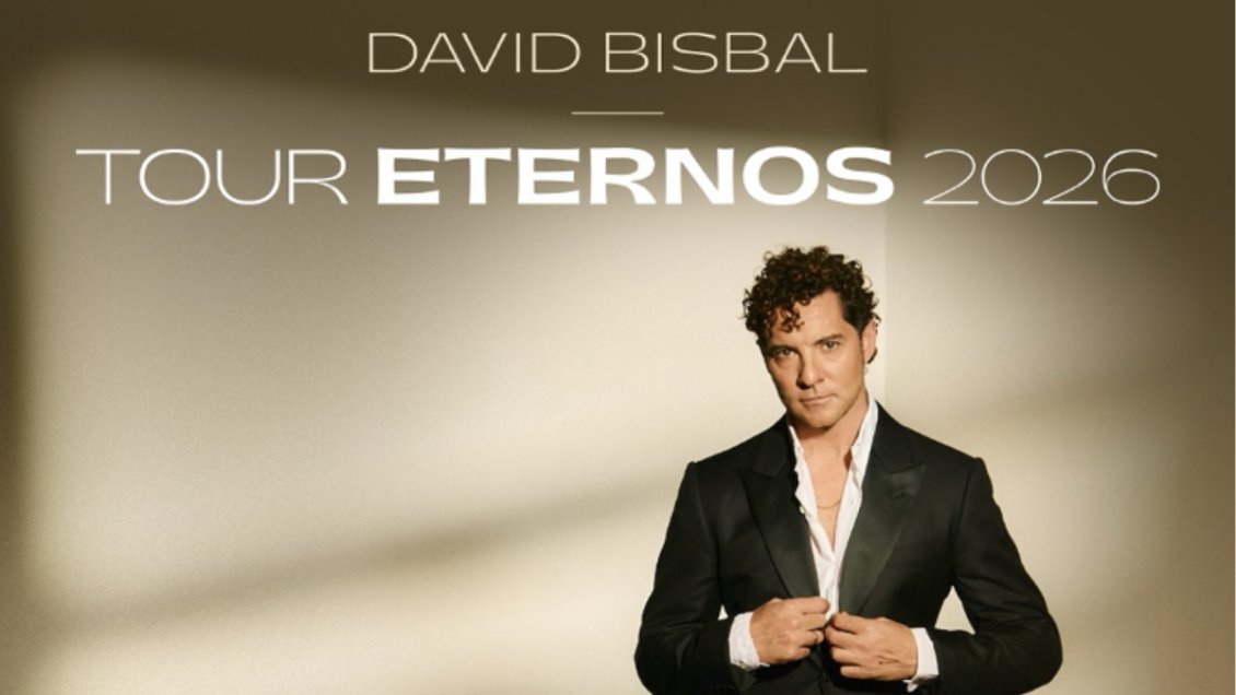 David Bisbal suma nuevas localidades para su show en el Movistar Arena