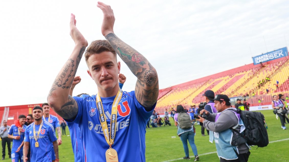 Universidad de Chile oficializó la partida de Franco Calderón