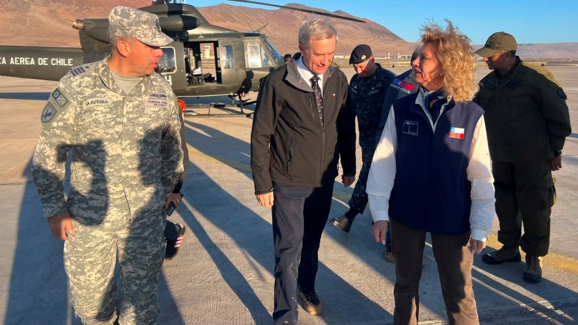 Tras visitar Antofagasta y Tocopilla, Kast aterrizó en Iquique