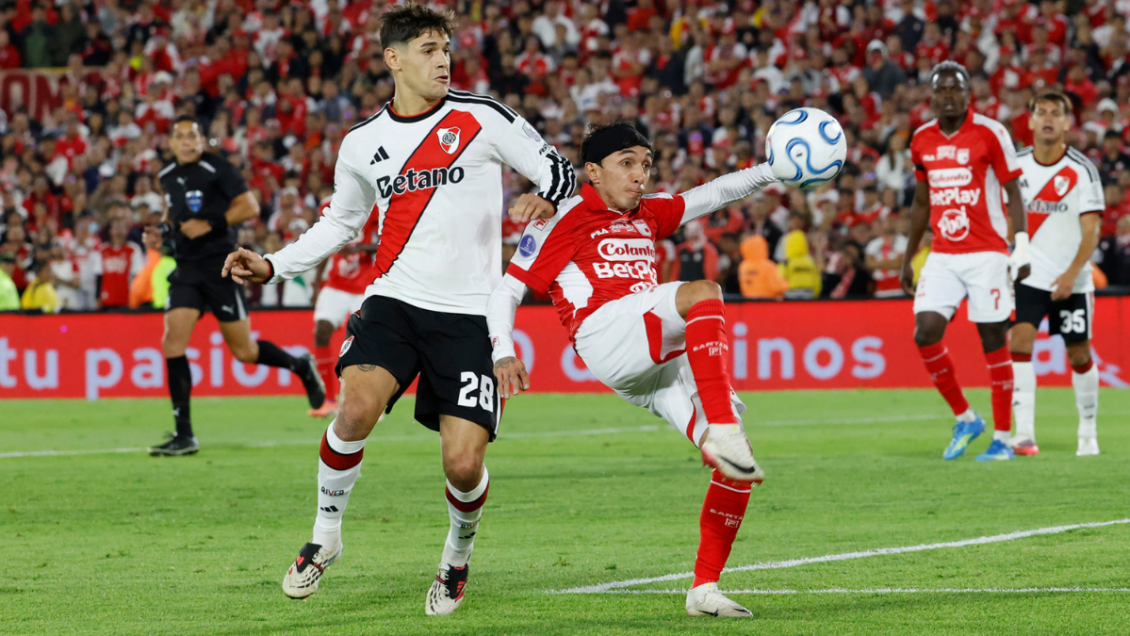 Sudamericana: River Plate igualó ante Independiente Santa Fe y definirá el paso a cuartos en Buenos Aires