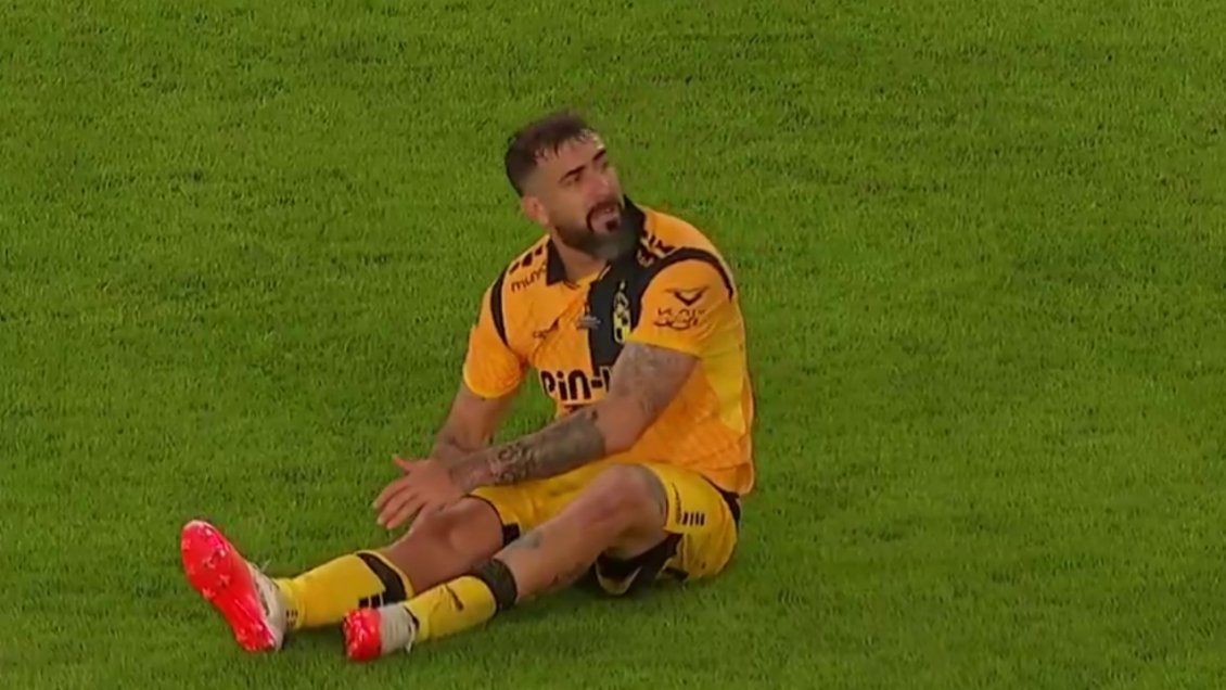 [VIDEO] Lucas Pratto salió lesionado en Coquimbo Unido en la revancha ante Platense