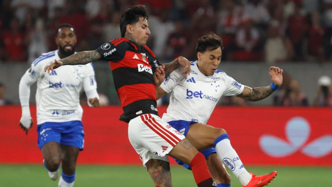 Flamengo de Erick Pulgar eliminó a Cruzeiro y avanzó a cuartos en la Libertadores
