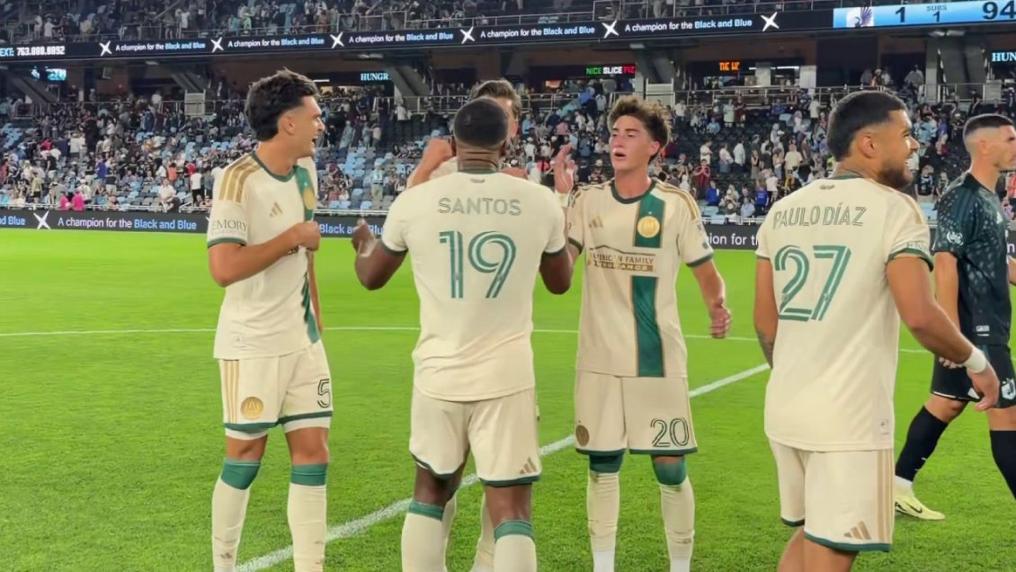Paulo Díaz también tuvo un estreno triunfal con Atlanta United en la MLS