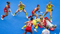 El intenso empate que protagonizó Chile ante Australia en el Mundial de Hockey Césped