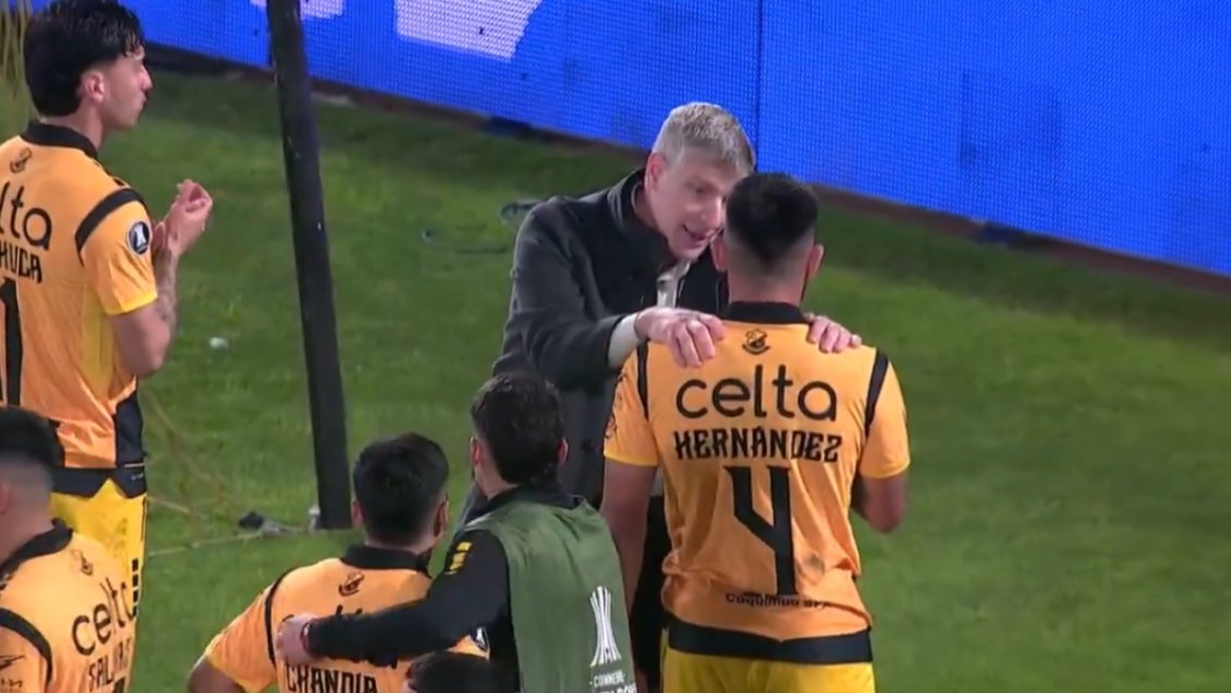 [VIDEO] El noble gesto de Palermo con Coquimbo Unido tras la eliminación en Copa Libertadores