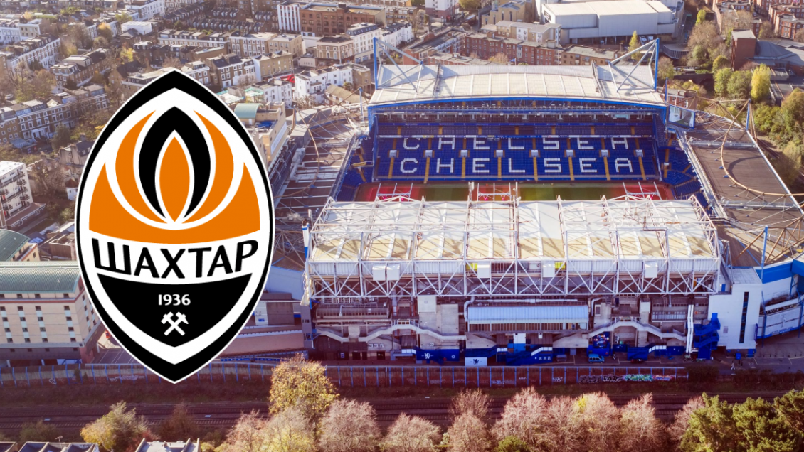 Shakhtar Donetsk será local en Stamford Bridge durante la Champions