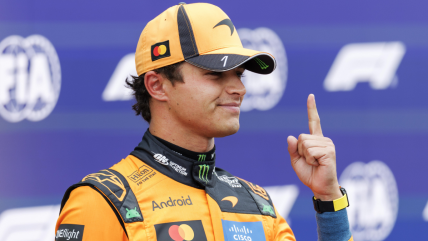   Norris superó a los Mercedes y ganó la 