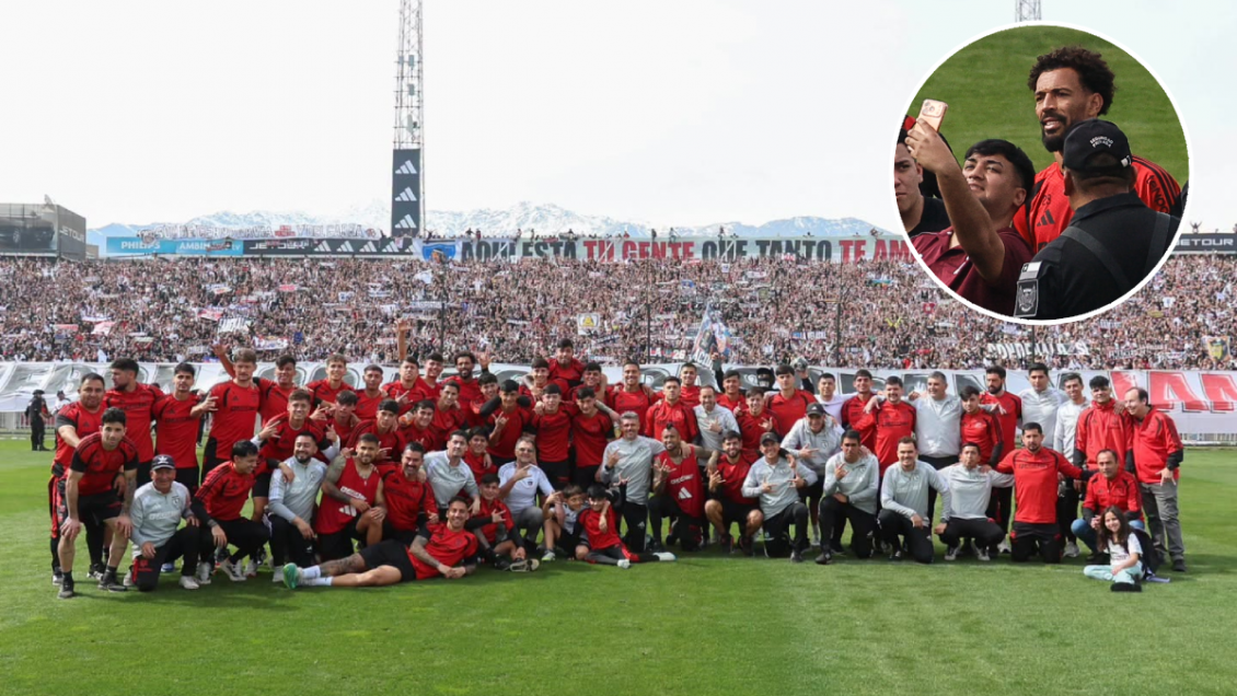 Colo Colo realizó masivo arengazo en el Monumental de cara al Superclásico con la U
