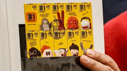   Correos de Chile lanzó postales y estampillas de personajes de 