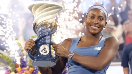   Coco Gauff alzó su segundo trofeo en Cincinnati 