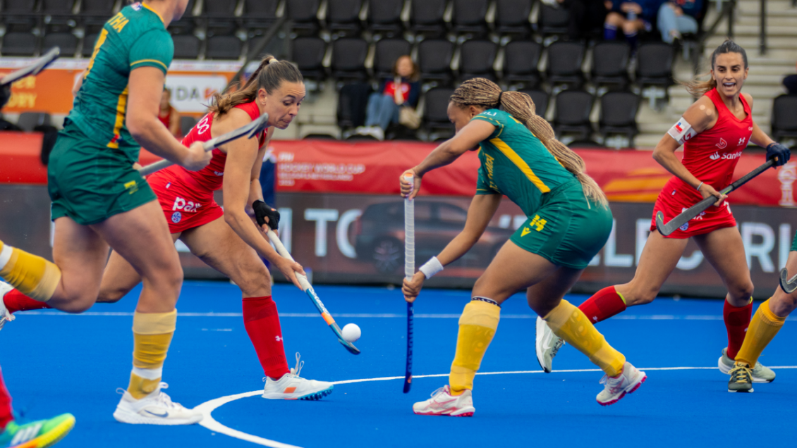Las Diablas tropezaron con Sudáfrica y jugarán por el puesto 15 del Mundial
