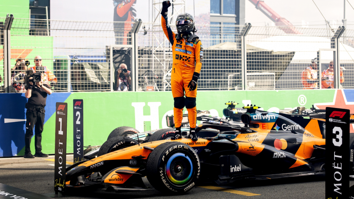 Lando Norris sumó su segundo triunfo al hilo con el GP de Países Bajos