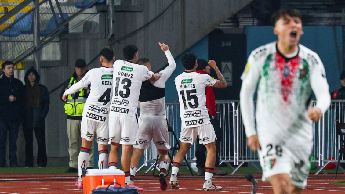 Palestino superó a O'Higgins en el cierre y trepó al podio en la Liga de Primera