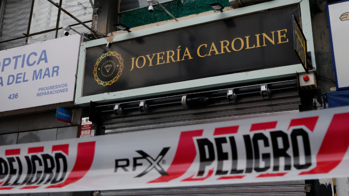 Asalto armado afectó a joyería en pleno centro de Viña del Mar: botín es de 75 millones de pesos