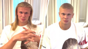 Adiós a la melena vikinga: Haaland sorprendió con radical cambio de look
