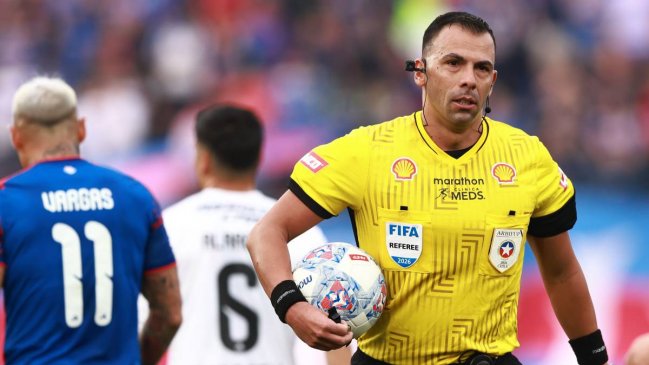 Superclásico: Referee reports Colo Colo's field entry but omits Correa's gesture