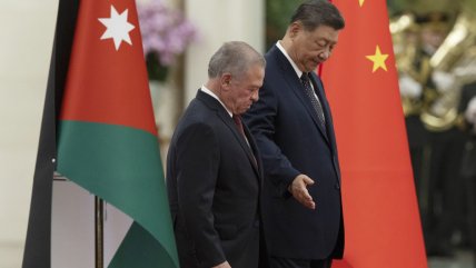 Con el rey de Jordania, Xi Jinping defendió existencia de un Estado palestino