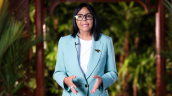 Delcy Rodríguez dice que 1.046 venezolanos han sido liberados desde enero
