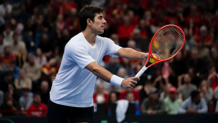  Qualy US Open: Cristian Garin disputa el tercer set ante Spencer Johnson  