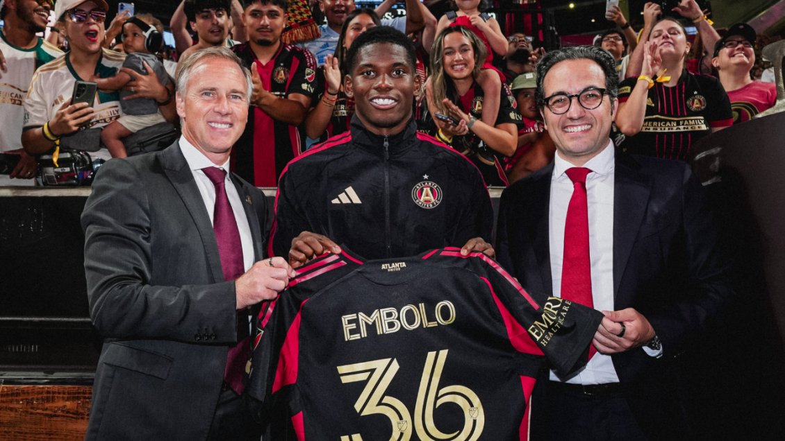 Breel Embolo se convirtió en compañero Paulo Díaz en Atlanta United