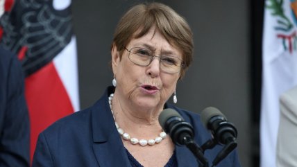 Bachelet viaja a México en medio de llamados a reevaluar su candidatura ONU