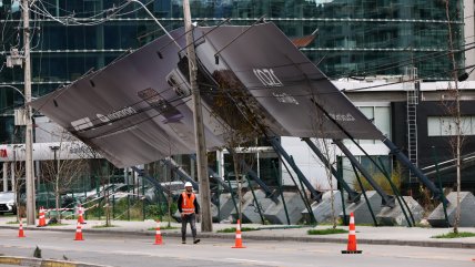 Viento catabático: ¿Qué caracteriza al fenómeno que causó estragos en Santiago?