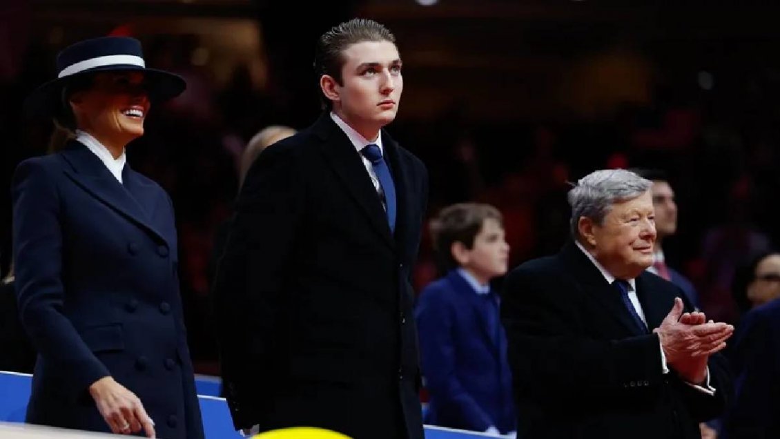 Servicio Secreto investiga video iraní que amenaza a Barron Trump