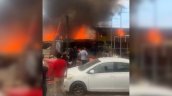 Incendio afecta a campamento en el sector La Chimba de Antofagasta