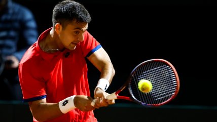Tomás Barrios dio una muestra de solidez y quedó a un paso del cuadro principal del US Open