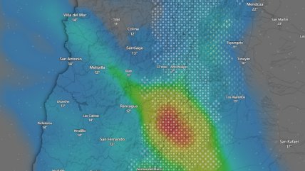 ¿Temblor o trueno? El fuerte estruendo que se sintió en Santiago