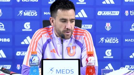 Zaldivia descartó problema entre Gago y Aránguiz: Son conversaciones normales