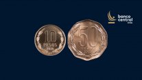 Banco Central presentó nuevas monedas de $10 y $50: Tienen un peso más ligero