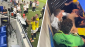 Escándalo en la Champions: Hincha de Lyon entró a pelear con Guendouzi tras victoria de Fenerbahce