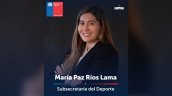 Presidente Kast nombró a María Paz Ríos como nueva subsecretaria de Deportes