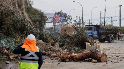 Valparaíso: Cerrarán Avenida España por trabajos para evitar derrumbes