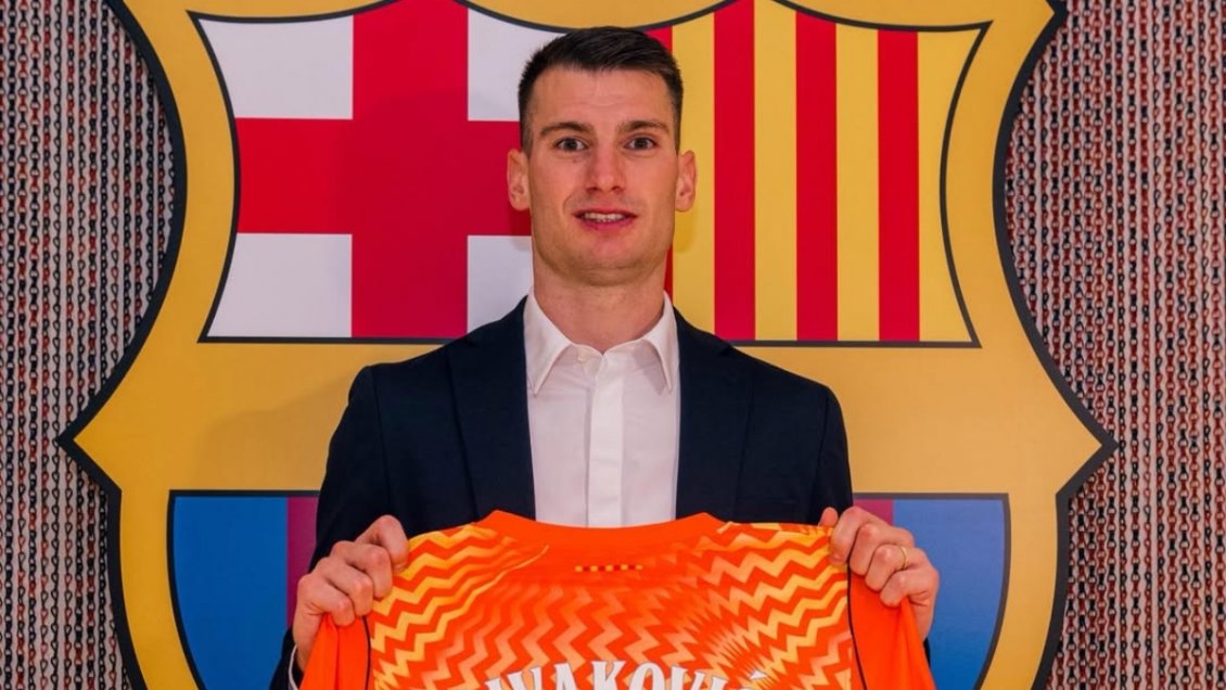 FC Barcelona sumó al portero croata Dominik Livakovic