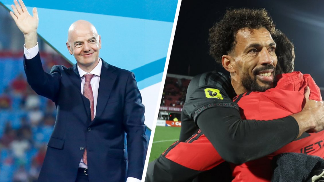 Gianni Infantino reaccionó al debut de Vozinha en Colo Colo