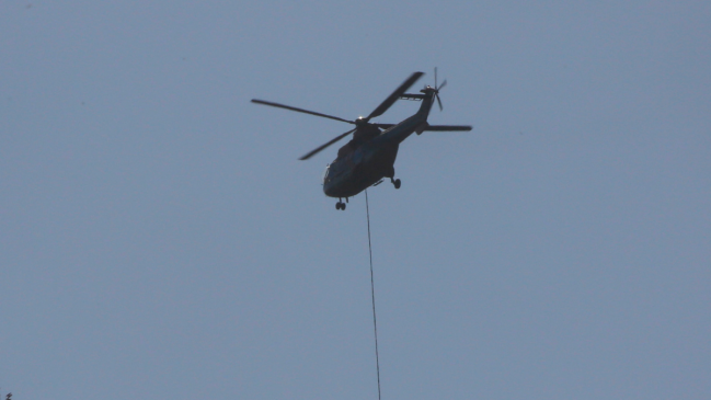 Helicopter crashes during landing in San José de Maipo