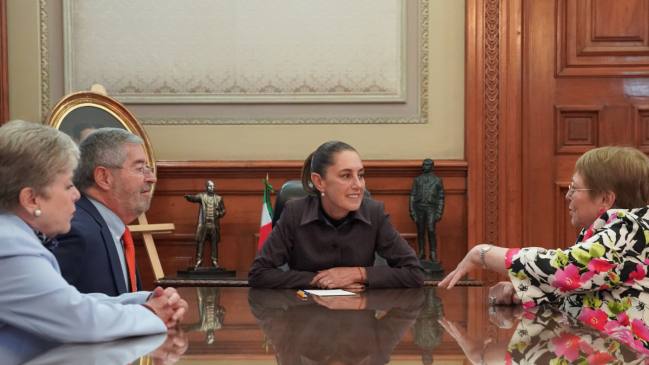 Bachelet meets with Sheinbaum amid complex UN candidacy scenario