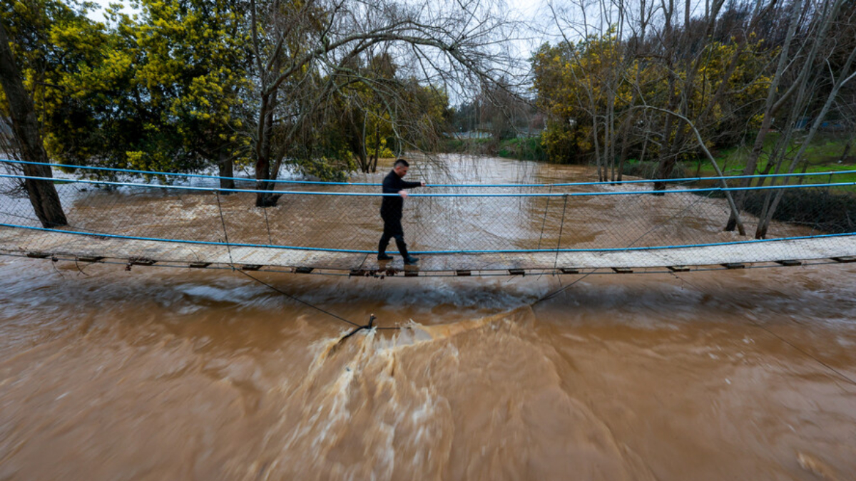 Alerta Amarilla en Concepción por crecida del río Andalién