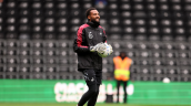 Vigouroux fue titular en la goleada de Swansea sobre Derby County