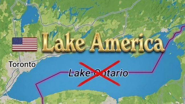 Google Maps renames Lake Ontario “Lake America” for U.S. users after Trump order