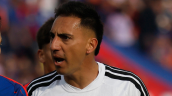 [VIDEO] La escueta respuesta de Correa tras ser elegido figura en la goleada de Colo Colo