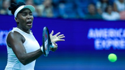   Venus Williams cayó nuevamente en su estreno del US Open 