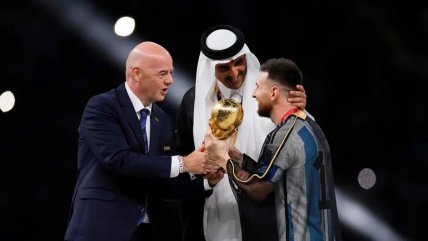   Infantino despidió a Messi de la selección argentina: 