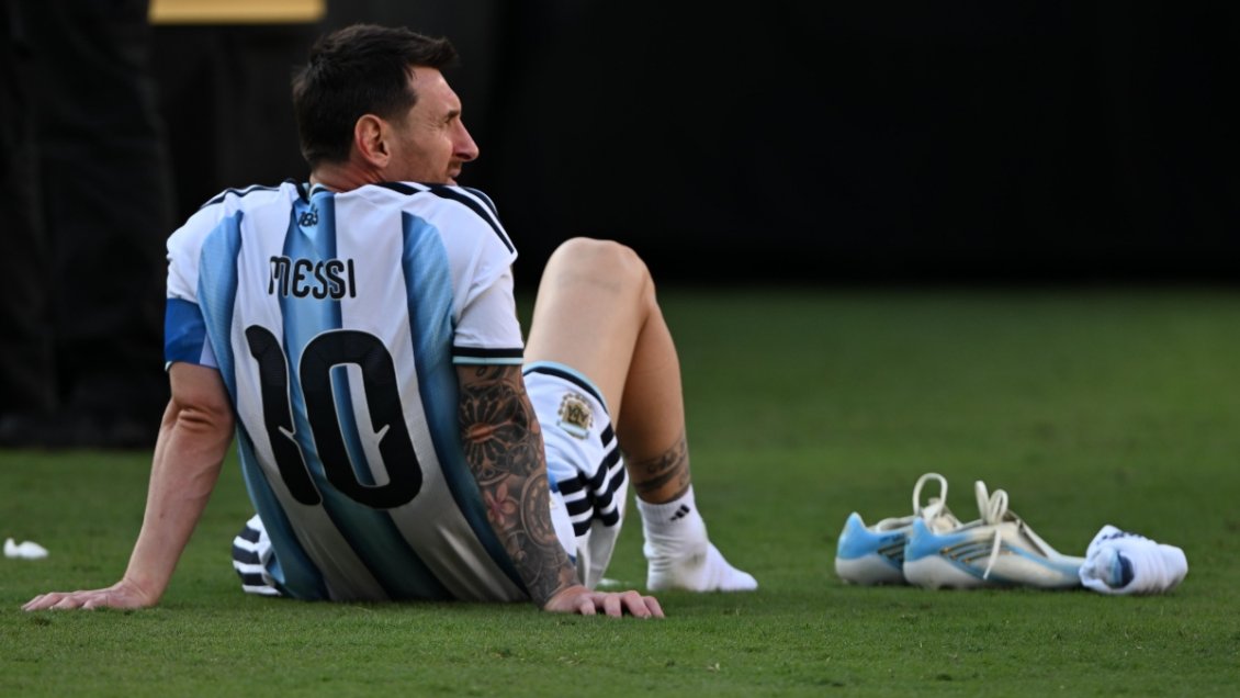 Lionel Messi anunció su retiro de la selección argentina: 
