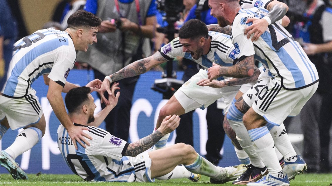 Di María, Paredes y De Paul agradecieron a Messi tras anunciar su retiro de la selección