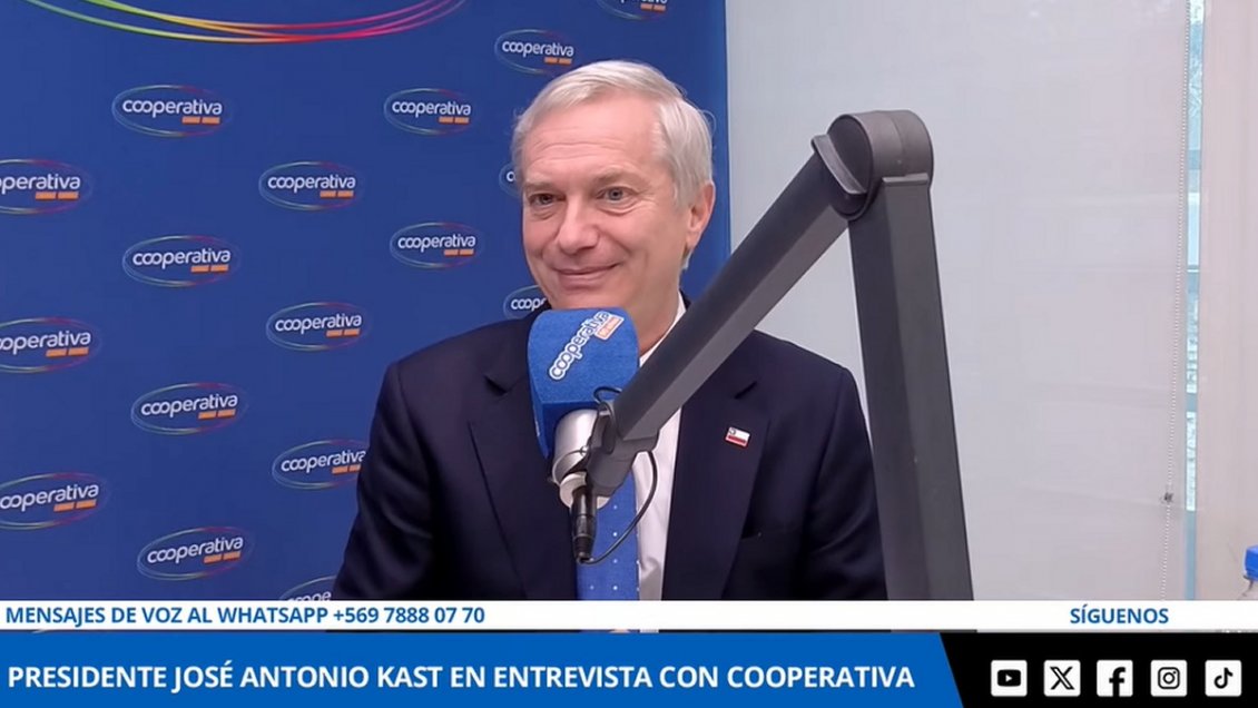 Presidente José Antonio Kast: Si las críticas son a causa de prejuicios, quienes las emiten son opinólogos